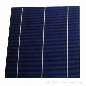 Hot Sale 3BB High Efficiency Multi-crystalline Taiwan Brand Poly Solar Cell, 220mm Diagonal